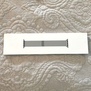 Apple Watch Band Silver Milanese Loop, 45mm